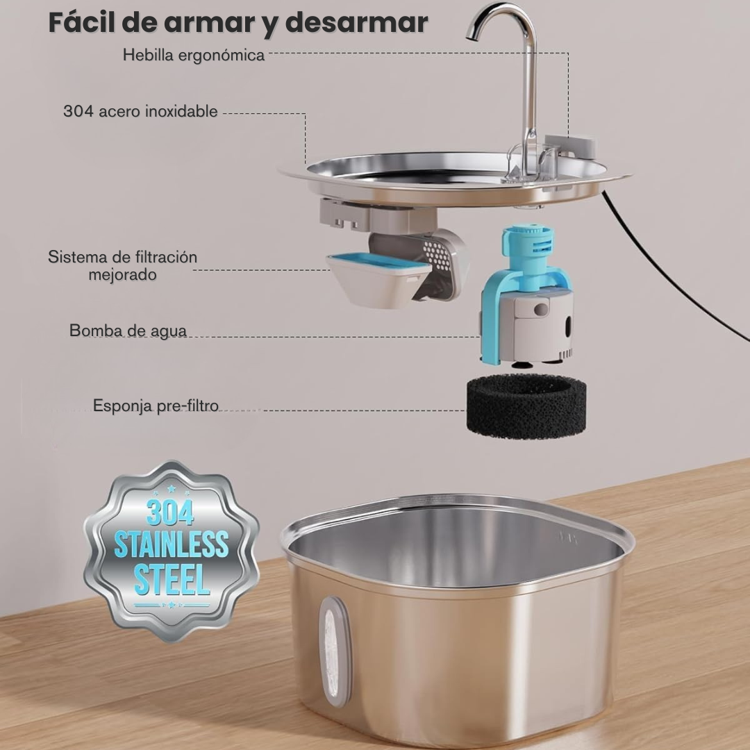 Aquaffy™ - Hidratación pura para tu gato